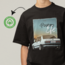 Erkek Oversize Kişiye Özel İsim ve Plakalı Tofaş Tasarımlı T-Shirt