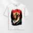 Unisex Oversize Bisiklet Tasarımlı T-Shirt 