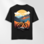 Unisex Oversize Bisiklet Tasarımlı T-Shirt (Sırt Baskılı)