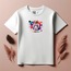 Unisex Oversize Astronot Tasarımlı T-Shirt