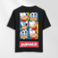 Unisex Oversize Donald Tasarımlı T-Shirt (Sırt Baskılı)