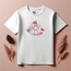 Unisex Oversize Astronot Tasarımlı T-Shirt
