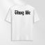 Erkek Oversize Thug Life Tasarımlı T-Shirt (Sırt Baskılı)