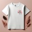 Unisex Oversize Astronot Tasarımlı T-Shirt