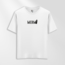 Erkek Oversize Mermi Tasarımlı T-Shirt