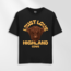Unisex Oversize Highland Cows Tasarımlı T-Shirt