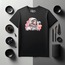 Unisex Oversize Astronot Tasarımlı T-Shirt