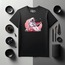 Unisex Oversize Astronot Karpuz Tasarımlı T-Shirt
