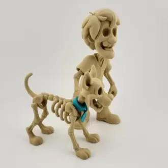 Scooby-Doo and Shaggy Kuru Kafa