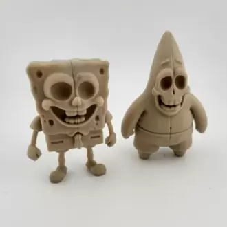 Kuru kafa Sünger Bob ve Patrick