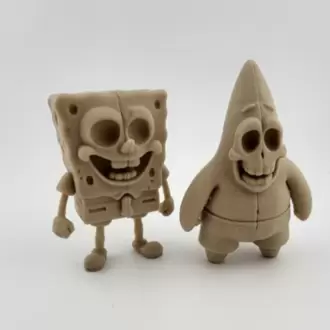 Kuru kafa Sünger Bob ve Patrick