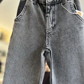 Siyah denim pantolon