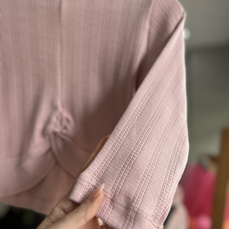 Örme kumaş crop