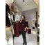 Bordo triko tunik