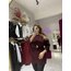 Bordo triko tunik