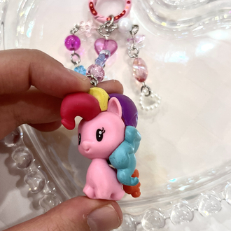 MLP Cutie Mark ~ Pinkie Pie Anahtarlık