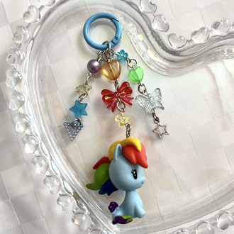 MLP Cutie Mark ~ Rainbow Dash Anahtarlık
