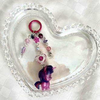 MLP Cutie Mark ~ Twilight Sparkle Anahtarlık