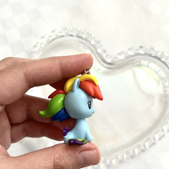 MLP Cutie Mark ~ Rainbow Dash Anahtarlık