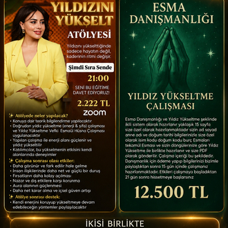 ŞİMDİ YILDIZINI YÜKSELTME ZAMANI