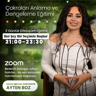 ÇAKRALARIN ŞİFRESİ  ÇAKRALARI ANLAMA VE DENGELEME EĞİTİMİ  