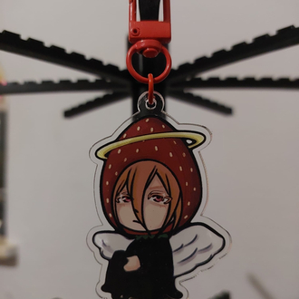 Chainsawman Angel anahtarlık