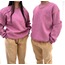 Açık Pembe Sweatshirt Unisex
