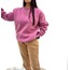 Açık Pembe Sweatshirt Unisex