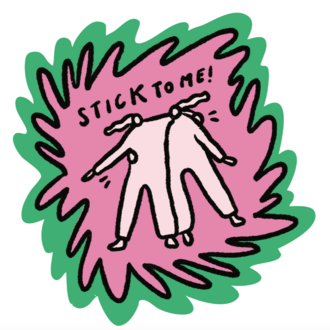 Stick To Me | CI Sticker Paketi (4'lü)