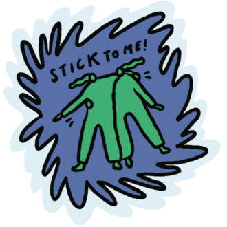 Stick To Me | CI Sticker Paketi (4'lü)