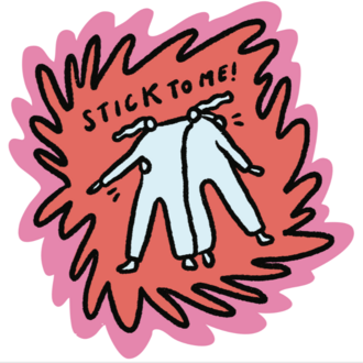 Stick To Me | CI Sticker Paketi (4'lü)