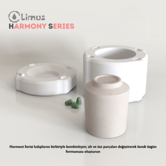 HS-001 HARMONİ SERİSİ KUPA ALÇI KALIBI 