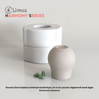 HS-002 HARMONİ SERİSİ KUPA ALÇI KALIBI 