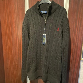 Polo Ralph Lauren Fermuarlı Kazak