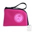 Magenta- Neon Pembe Logo Baskılı- Mini Bisikletçi Cüzdanı -12x9cm - Lindanihan Design