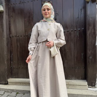 Yelekli Elbise 