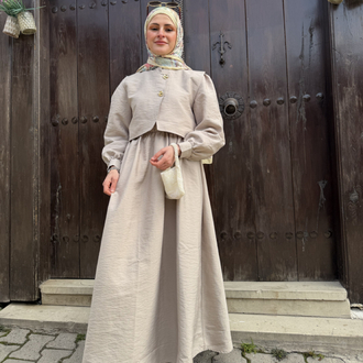 Yelekli Elbise 