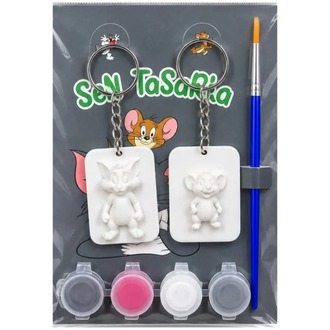 Sen Tasarla 3D Boyama Seti 10'LU TOM & JERRY Figürlü