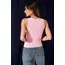 Fitilli Bisiklet Yaka İkili Bluz Pembe T4341