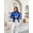 Puffer kısa mont mavi st25534