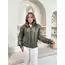 Puffer kısa mont haki st25534