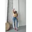 Mom fit bıyık kar yıkama jeans pantolon koyu mavi d2006
