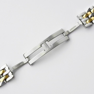 CARTIER KARE KASA METAL SAAT İki Renk (Çelik & Sarı Altın Tonu)
