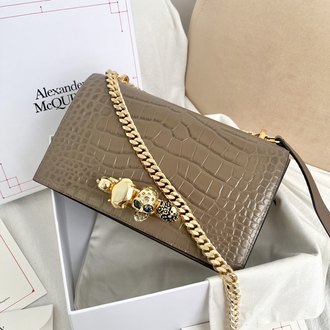 Alexander McQueen Jewelled Satchel Mini Omuz Çantası