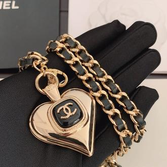 Chanel Kalp Detaylı Zincir Kemer