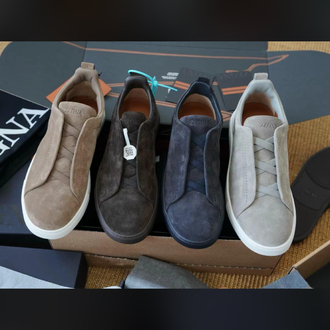 Zegna Süet Sneaker