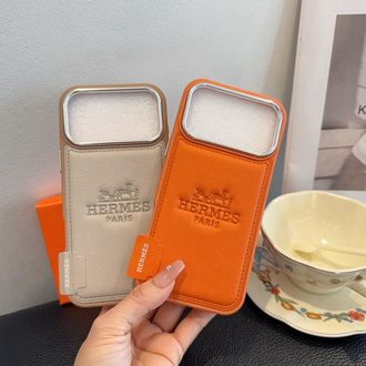 Lüks  Hermes  deri telefon kılıfı
