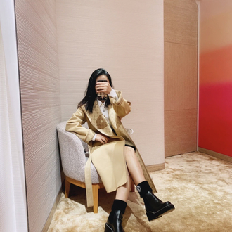  Heritage Monogram Wool Coat Exclusive Luxury Edition