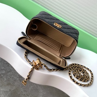 Mini Top Handle Vanity Case Çanta