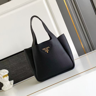 prada milano siyah tote bag